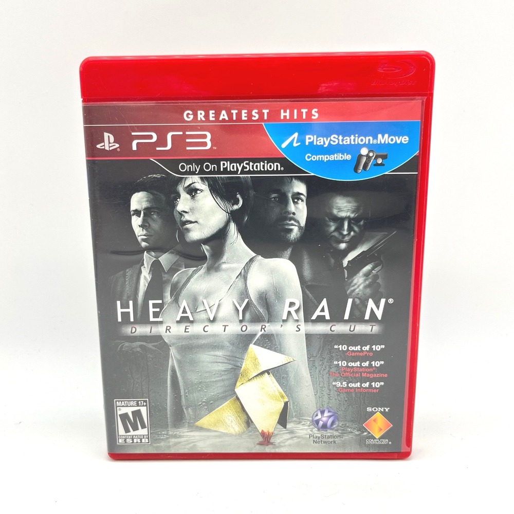 Heavy Rain Director's Cut Greatest Hits PS3‎ Playstation 3 Game